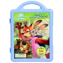 Zootopia 2: Book and Magnetic Play Set (Hardcover)