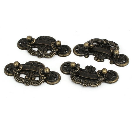 Vintage Bin Pull - Box Case Cabinet Drawer Vintage Style Pull Handles Knobs 60mmx30mm 4PCS