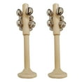thumbnail image 1 of 2Pcs Wooden Stick Bells Musical Toys Musical Instruments Tools for Early Education, 1 of 9