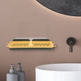 thumbnail image 6 of 2pcs Cute Soap Dish Adhesive Soap Holder for Shower 2-Grid Soap Dish for Bathroom Kitchen, 6 of 6