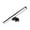 Black, variant on Laptop LED Desk Lamp with Stepless Dimming 3 Color Temperatures Eye Protection Asymmetric Light Source for Computer Screen Hanging Reading Light USB Powered Type C