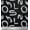 Black, variant on Soimoi Cotton Duck Fabric Alphabets,Waves & Fish Artistic Print Fabric by the Yard 42 Inch Wide