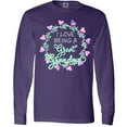 thumbnail image 3 of Inktastic I Love Being a Great Grandma- Circle of Hearts Long Sleeve T-Shirt, 3 of 5