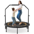 thumbnail image 3 of MERACH 40" Mini Trampoline with Handle, Indoor Outdoor Foldable Fitness Rebounder, Round Small Trampoline Gift for Kids Adults, 330 lbs Capacity, 3 of 15