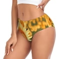 thumbnail image 2 of Fotbe Golden Sunflower In Field Calzones Estampados para Mujer – Ropa Interior de Algodón, Cómoda, Suave y Elástica-XX-Large, 2 of 6
