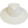 thumbnail image 2 of VERVE 8 Wide Brim Vegan Felt Rancher Hat - Women, Men, and Kids Fedora Style with Adjustable Inner Drawstring, 2 of 8