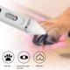 thumbnail image 3 of Cortapelos para perros cortapelos para mascotas de carga rápida inalámbrico de poco ruido pantalla LED pulido de uñas 4 cuchillas para ojos ANGGREK Otros, 3 of 8