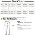 thumbnail image 3 of Edvintorg Women Cotton Linen Pants Fashion Solid Color Elastic Waist Loose Straight Pants Female Ankle-Length Trousers Summer Casual Pants with Button, 3 of 6