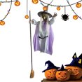 thumbnail image 1 of Bruja Voladora Animatrónica Halloween en Escoba 180 Cm (B), 1 of 9