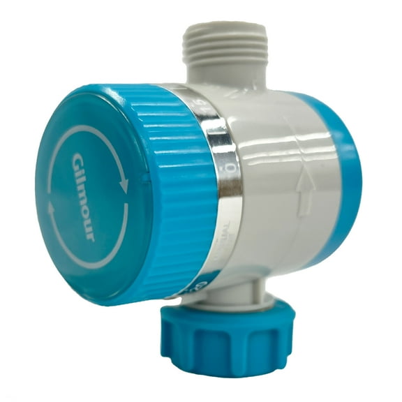 Gilmour Single Outlet Mechanical Garden Hose Water Timer, Blue