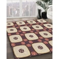 thumbnail image 3 of Ahgly Company Machine Washable Indoor Rectangle Transitional Chestnut Brown Area Rugs, 7' x 10', 3 of 7
