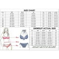 thumbnail image 1 of Maillot de Bain Femme Robe Fendue de Printemps Jupe Maillot de Bain Boxeur Short de Bain avec Coussin de Poitrine Sans Armature Imprimé Maillot de Bain Tenue de Plage 2 Pcs, 1 of 2