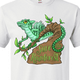 thumbnail image 4 of Inktastic Save the Rainforest with Basilisk Lizard on a Tree T-Shirt, 4 of 5