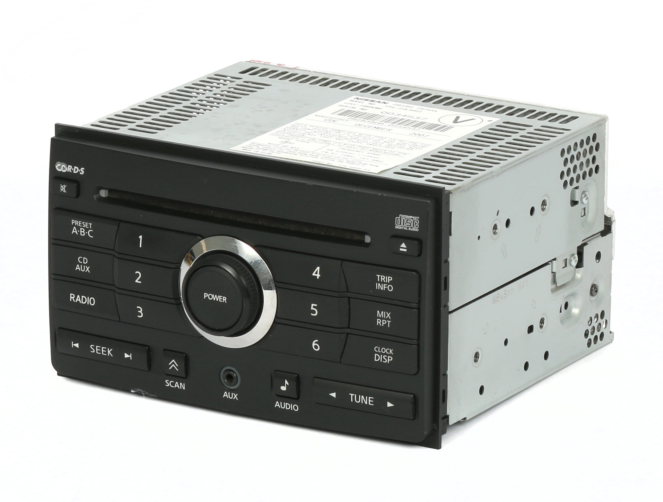 1 Factory Radio 638-50825-D AM FM Radio CD Player Fits 08 Maxima Fits select: 2008 NISSAN MAXIMA