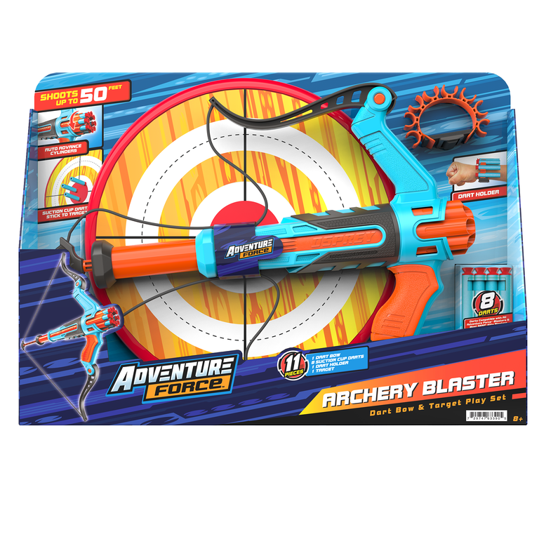 Adventure Force Dart Bow & Target Set, 11-Piece photo 7