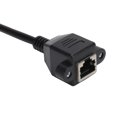 thumbnail image 3 of Cable de extensión de redes macho a hembra con orificio para tornillo, Cable adaptador fijable para componentes de redes LAN, 3 of 8
