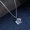 1, variant on Fashion Zircon Moon Pentagram Love Pendant Necklace Elegant Crystal Choker Ch:yy-2