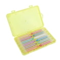 thumbnail image 2 of karymi Washable Dustless Colored Chalk Set with Plastic Barrel and Rotating Pencil Design for Blackboard Glass and Paper Smooth Writing Easy Clean Room Decor, 2 of 7