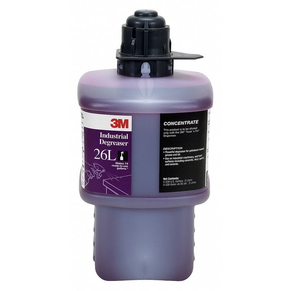 3m Industrial Degreaser,Liquid,2L,Bottle  26L