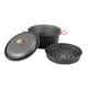 thumbnail image 5 of Utensilios de cocina para acampar, ollas portátiles para exteriores, sartenes, vaporeras para senderismo, parrillas, mochileros, viajes y supervivenci, 5 of 9