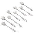 thumbnail image 2 of Juego de 8 cucharas de café de acero inoxidable para Navidad, cuchara mezcladora para Helado, postre, flor, cereza Fivean unisex, 2 of 2