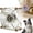 White, variant on Pet Crate Fan, Dog Crate Fan for Cooling, Quiet Mini Portable USB Cooling Fan for Puppy Guinea Pig Hamster Rabbit Cage, Acrylic Small Pet Cage Fan(Color A-With light)Q