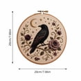 thumbnail image 3 of StlyGar 2026 Halloween Embroidery Kit for Beginners | Easy Ghost Black Cat Witch Bat Design Cross Stitch Kits ,Needlepoint Kit with Hoop, Pre-Printed Fabric Starter Kit WithThreads & Needles, 3 of 6