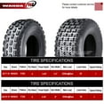 thumbnail image 3 of 22x7-10 & 22x10-10 Full Set Yamaha Timberwolf 250 Beartracker Sport ATV Tires, 3 of 9