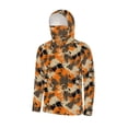 thumbnail image 4 of Htigea Unisex UPF 50+ Camo Hoodie Lightweight Quick Dry Athletic Pullover Tops Performance Long Sleeve Gym Shirt L Multicolor XXXXL, 4 of 7