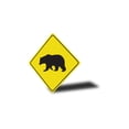 thumbnail image 4 of Bear Crossing Diamond Aluminum Metal Decor Sign - 12" x 12", 4 of 4