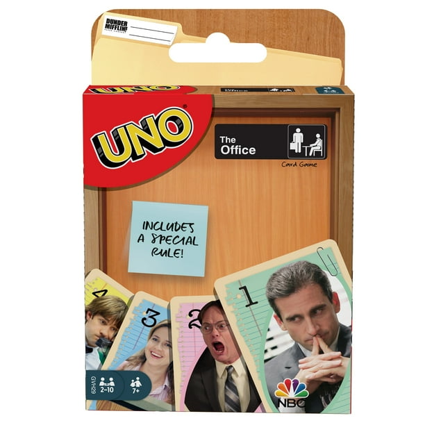 Uno The Office Card Game For Kids Ages 7 Years Old Up Walmart Com Walmart Com