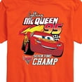 thumbnail image 3 of Disney's Cars - Lightning McQueen Seven Time Champ - Men's Short Sleeve Graphic T-Shirt, 3 of 5