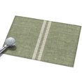 thumbnail image 2 of Cream Grain Line Washable Small Entryway Area Rugs 2'x3', Sage Green Woven Canvas Style Romantic Country Washable Throw Rug Non-Slip Sturdy Edge Binding Carpet for Front Door Floor Room Entry, 2 of 9