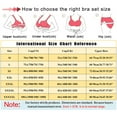 thumbnail image 6 of Black Bra Women's Bra Compression High Support Bra For Women's Every Day Wear Exercise And Offers Back Support Sports Bras for Women, 6 of 6