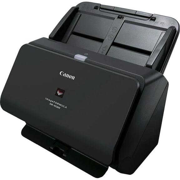 Restored Canon imageFORMULA DR-M260 High-Speed Desktop Document Scanner – 600 x 600 DPI, Duplex, P/N: 2405C003AF (Refurbished)