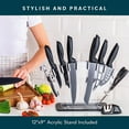 thumbnail image 6 of Home Hero - Kitchen Knives - Chef Knife Set with Block - Stainless Steel Kitchen Knife Set - 20 Pieces, Black, 6 of 11