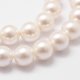 thumbnail image 5 of Shell Pearl Bead Strands Grade A Round Floral White 6mm Hole: 0.8mm about 62pcs/strand 16 inch, 5 of 8