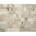 thumbnail image 1 of Ahgly Company Machine Washable Indoor Rectangle Contemporary Light French Beige Brown Area Rugs, 2' x 4', 1 of 7