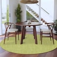thumbnail image 6 of Vintage Fruit Green Round Area Rug 5ft Washable Large Round Rug for Living Room, Soft Non-Slip Circle Rugs for Dining Room, Farmhouse Retro Solid Color Linen Texture Floor Carpet for Bedroom Entryway, 6 of 8