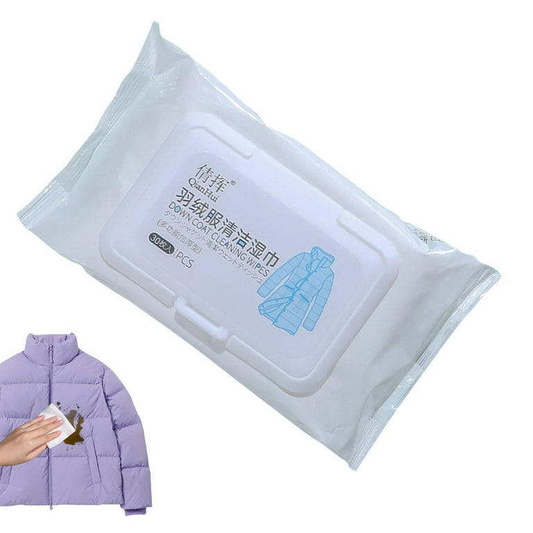 Down Coat Cleaning Care Kit For Jackets Quick Stain Removal Wipes