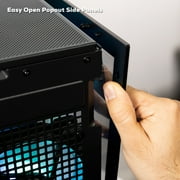 iBUYPOWER Scale Gaming PC Desktop Computer Intel Core i5 14400F CPU, NVIDIA GeForce RTX 4060 8GB GPU, 16GB DDR5 RGB 5200MHz RAM, 1TB NVMe SSD, Windows 11 Home, Gamer Keyboard and Mouse - SCI5N4601
