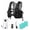 Black, variant on Cooling Hydration Vest with 2L BPA-Free Water Bladder, Running Vest with 3 Removable Cooling Packs, Lightweight Outdoor Hydration Pack for Hot Weather, Hiking, Cycling, Training