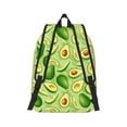 thumbnail image 2 of Yiaed Green Avocado Print Backpack, Premium Laptop Backpack, Travel Backpack for Women, Lightweight Backpacks, Comfortable Back Pack-Small, 2 of 7