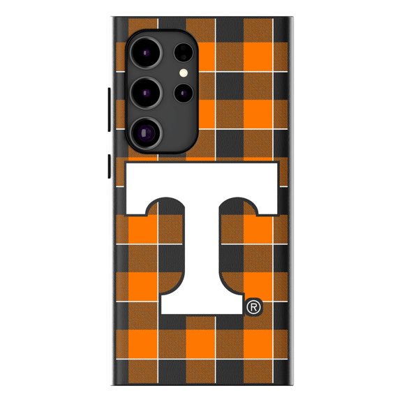 Keyscaper Tennessee Volunteers Plaid Galaxy Magnetic Bump Case