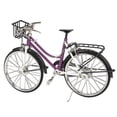 thumbnail image 5 of Purple Mini Bicycle Ornament Alloy Material Antique Style Bike Model Toy For Collection Home Office Decor Boys Girls Gift., 5 of 5