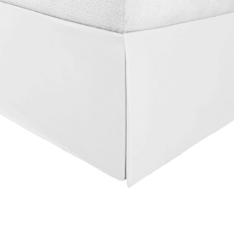 550 TC Egyptian Cotton Dust Ruffle Bed Skirt King Size 1 Pieces Split Corner Tailored Bed Skirt 6
