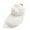 White, variant on REDARER Baby First Walkers Warm Lined Booties Soft Sole Non- Sneakers Cute Cartoon Easy Hook Loop Infants,Size:0-6 Months
