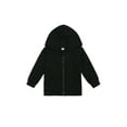 thumbnail image 2 of Honganda Kids Hooded Fall V-Neck Zipper Long-Sleeve Kangaroo Pocket Coat, 2 of 8