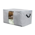 thumbnail image 2 of Hearth & Gear Storage Bags Organizer Container With Strengthened Handles And Clear Window Storage Cloth Organizer for Clothes Baby Closet Organizer Large Capacity Storage Organization Bags Clean, 2 of 3