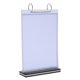 thumbnail image 4 of Menus Display Stand Transparent Plastic Menu Folder for Menu, 4 of 4